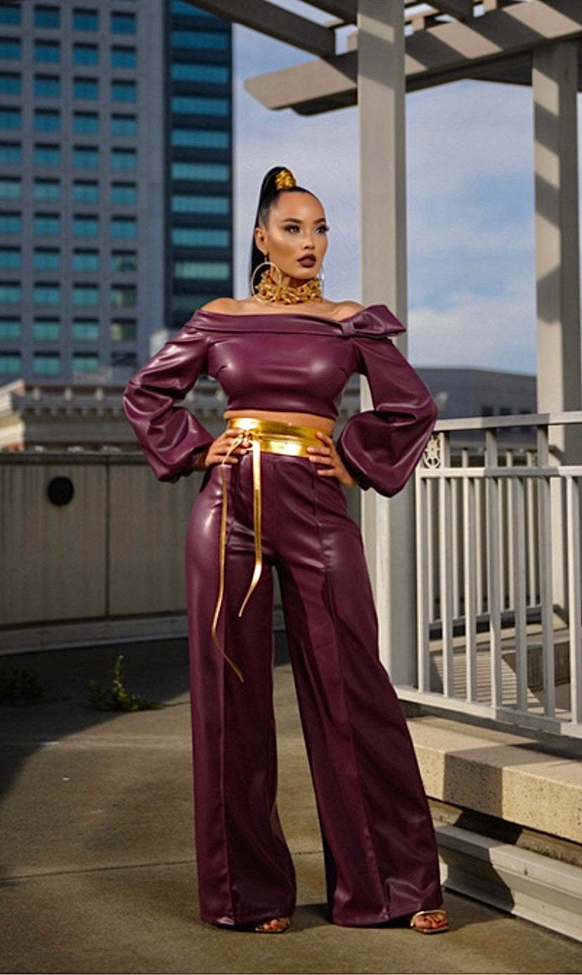 Personality Fashion Leather Suit Women view 9