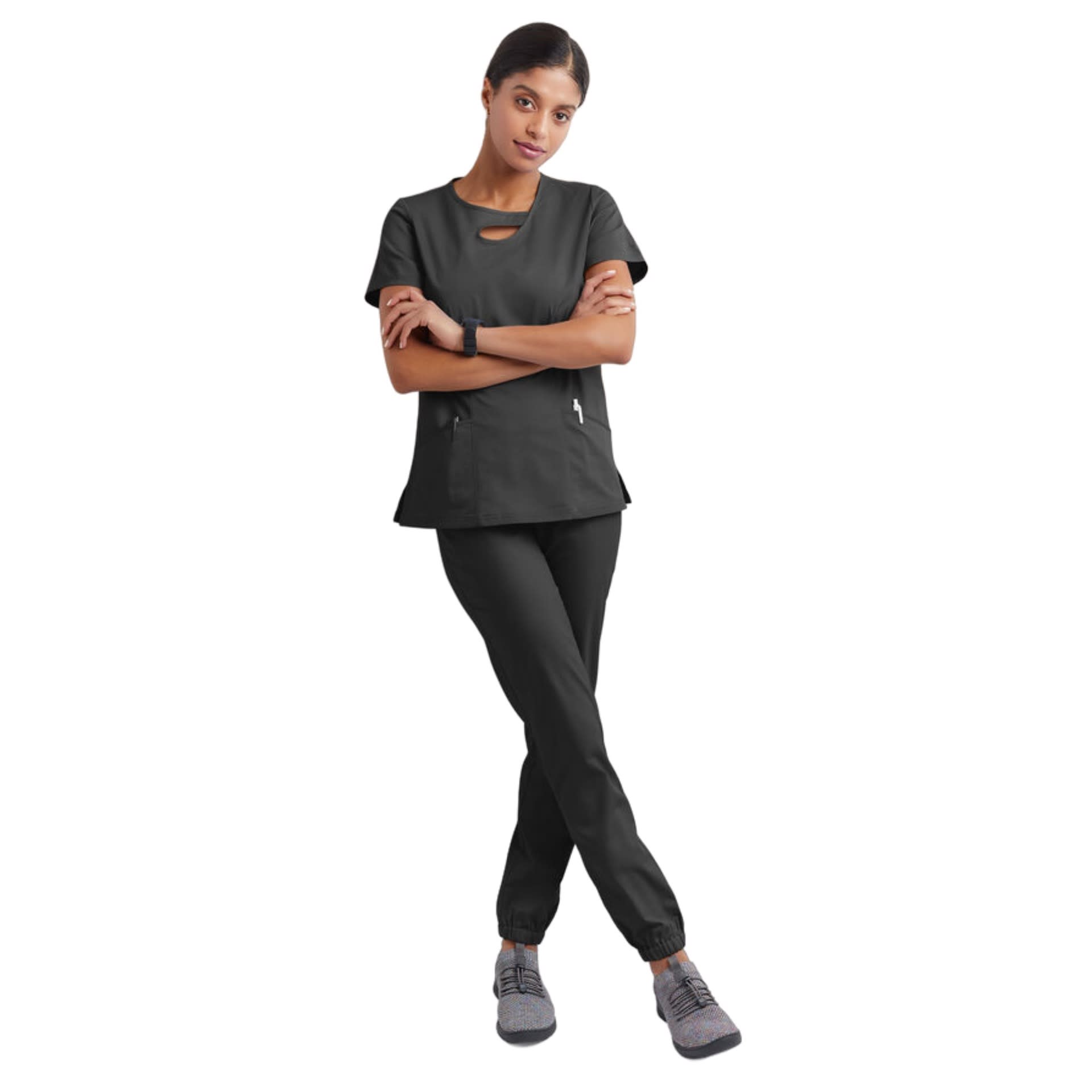 Short Sleeve Hollow Work Clothes Hospital Operating Room Hand-washing Clothes Suit view 10