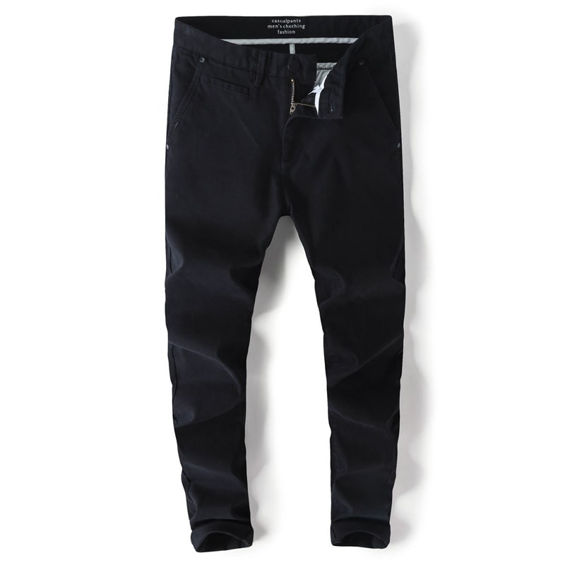 Casual Trousers Slim Fit Straight Men view 9