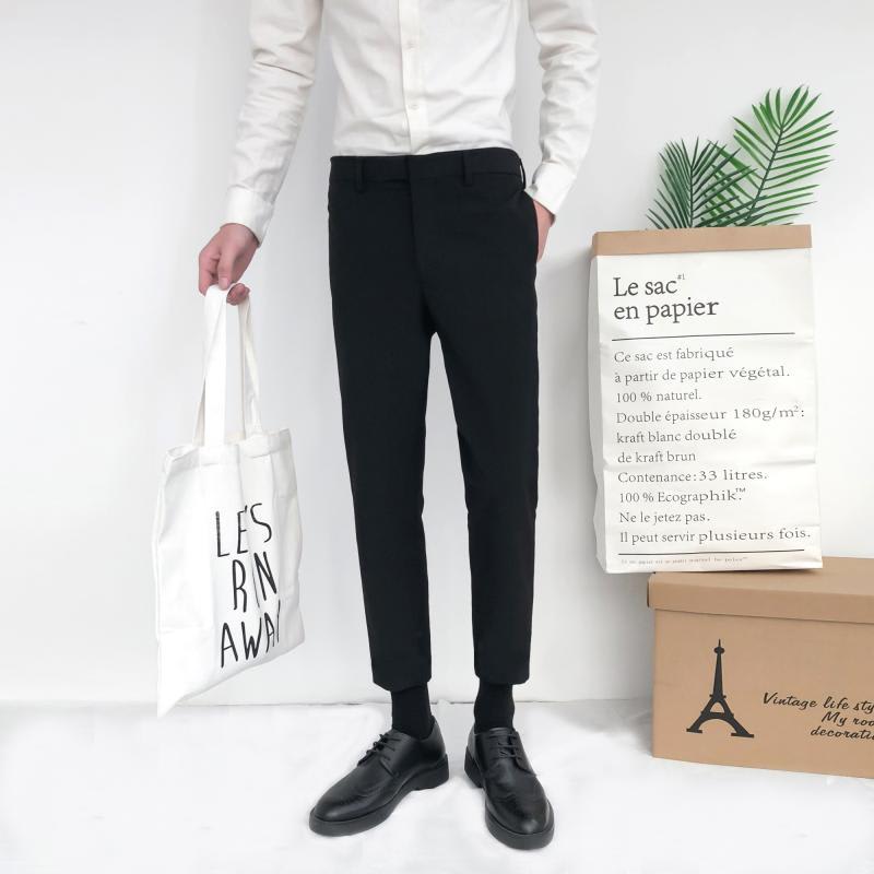 Men's Slim Straight Loose All-match Trendy Pants view 3