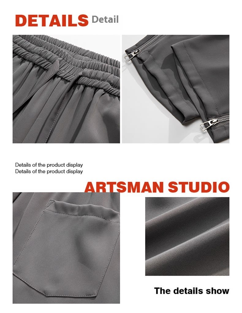 Men's Summer Thin Loose Casual Pants view 4