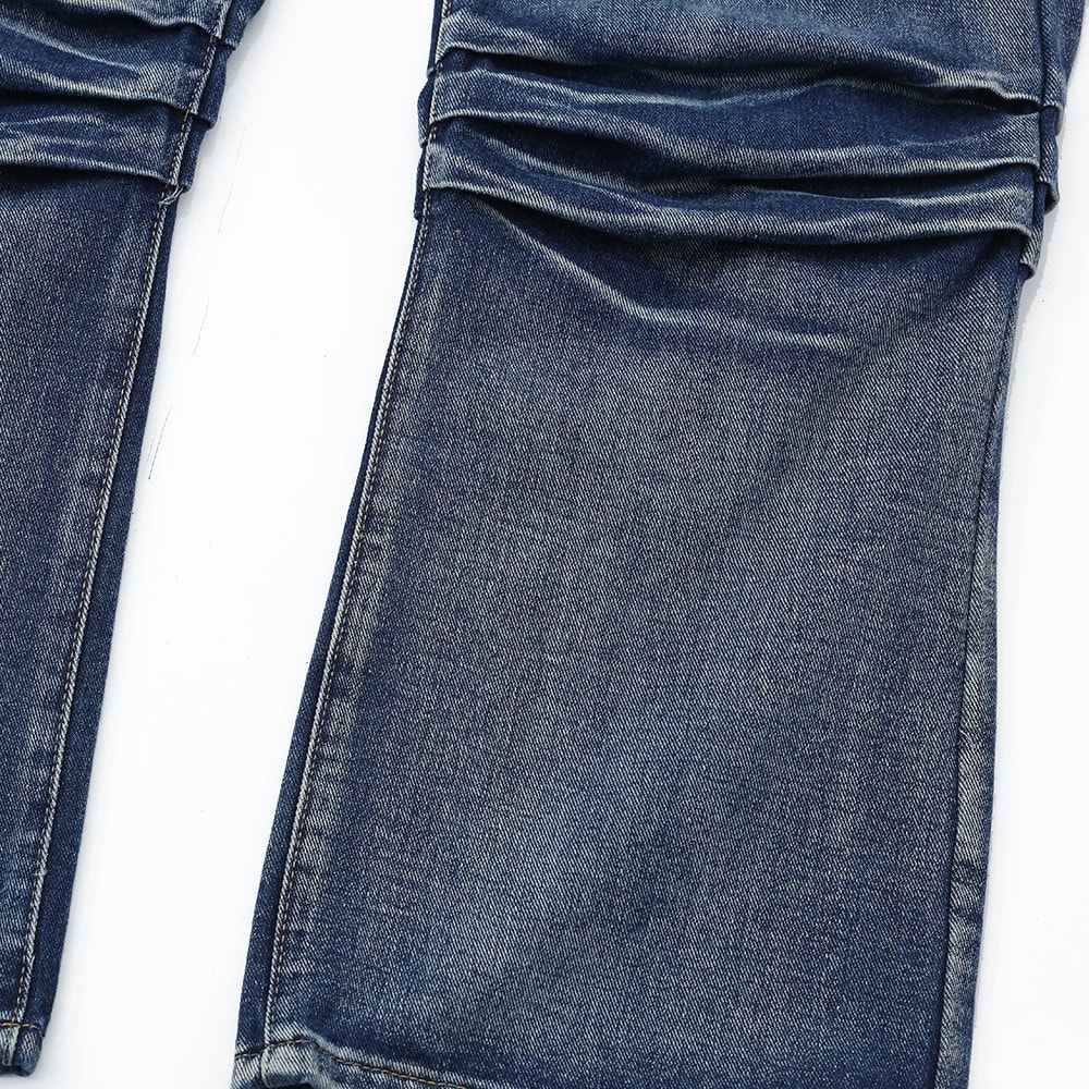 Multi-Pocket Workwear Jeans For Men And Women view 7