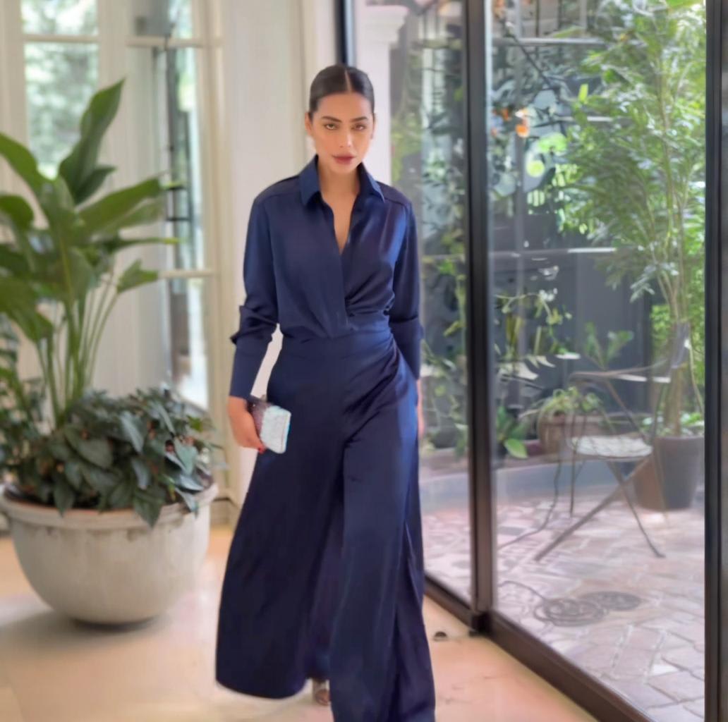 Fashion Loose Cool Top Wide Leg Pants Suit Women view 8