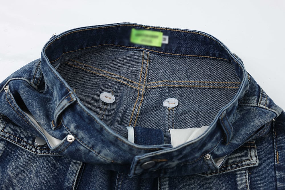Multi-Pocket Workwear Jeans For Men And Women view 18