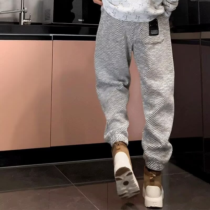 Casual Elastic Waist Loose Sports Harem Pants