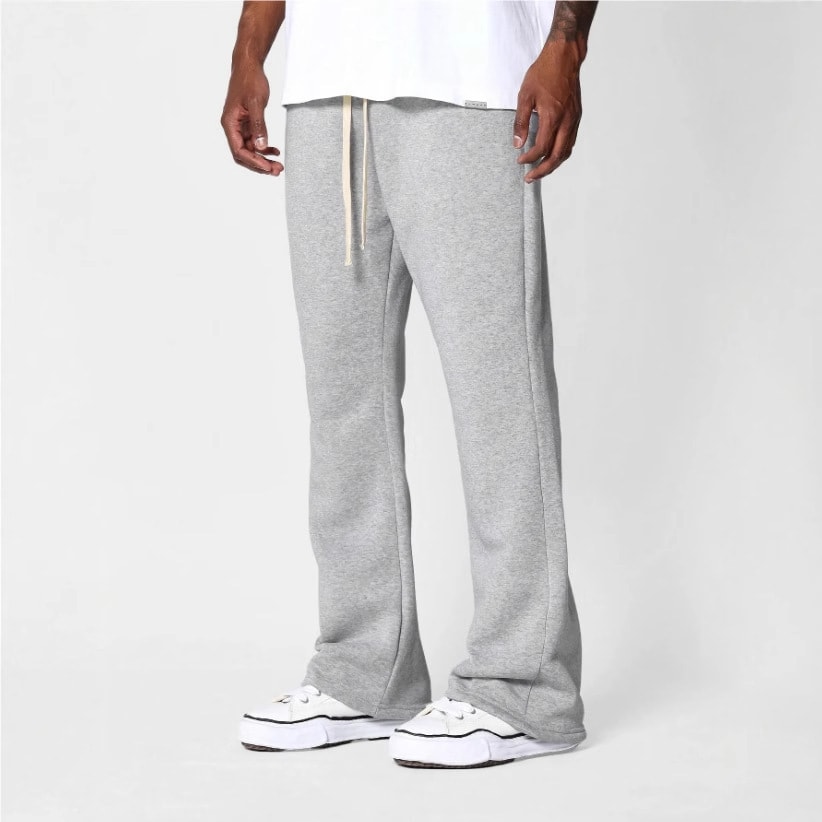 Men's Wide-leg Pants Autumn And Winter Solid Color All-matching Casual Pants view 6