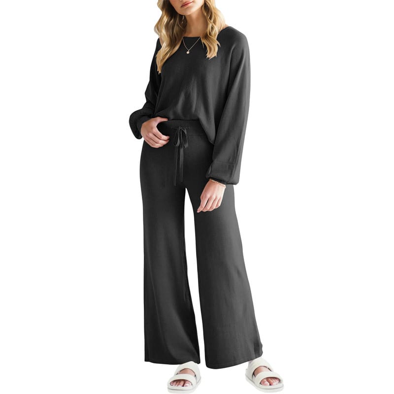 Casual Slimming Long-sleeved Trousers Thin Two-piece Suit view 7