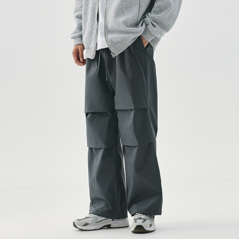 Paratrooper Overalls Men's Loose Straight Casual Pants view 2