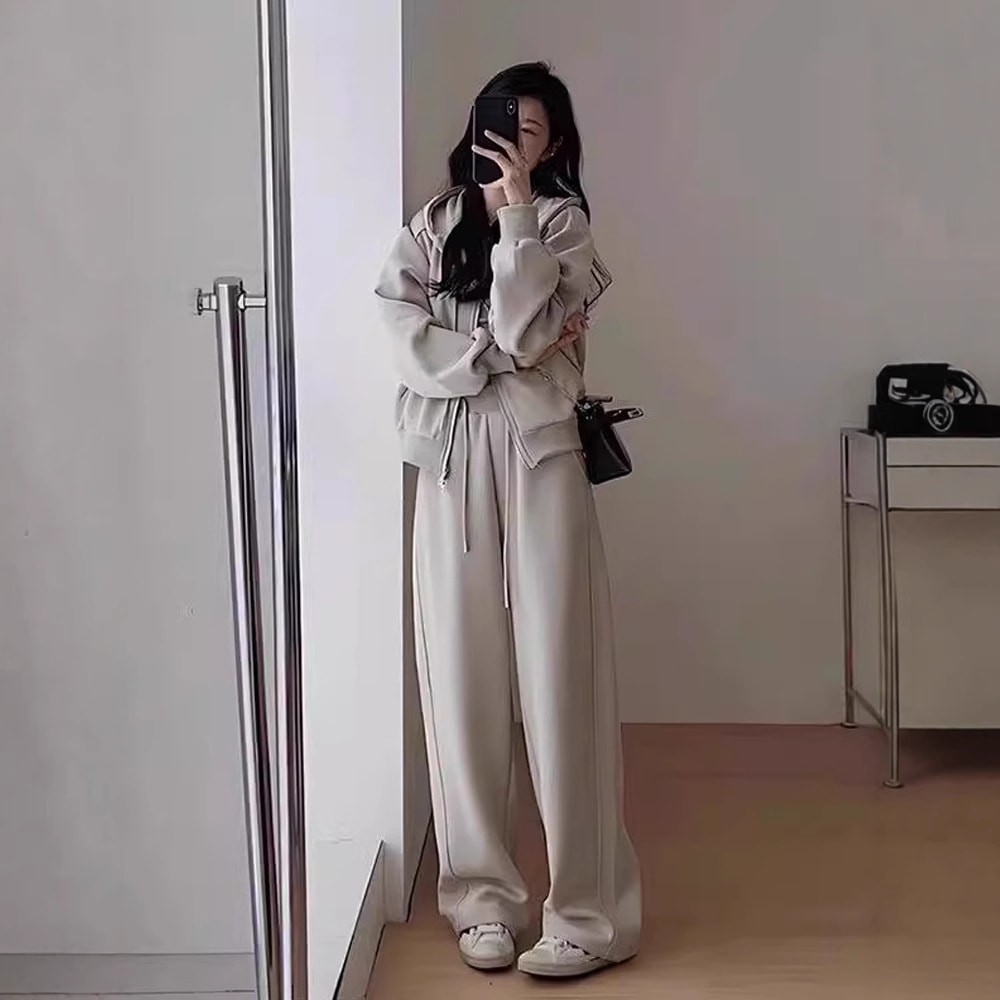 Idle Style Spring Leisure Sports Two-piece Set view 2