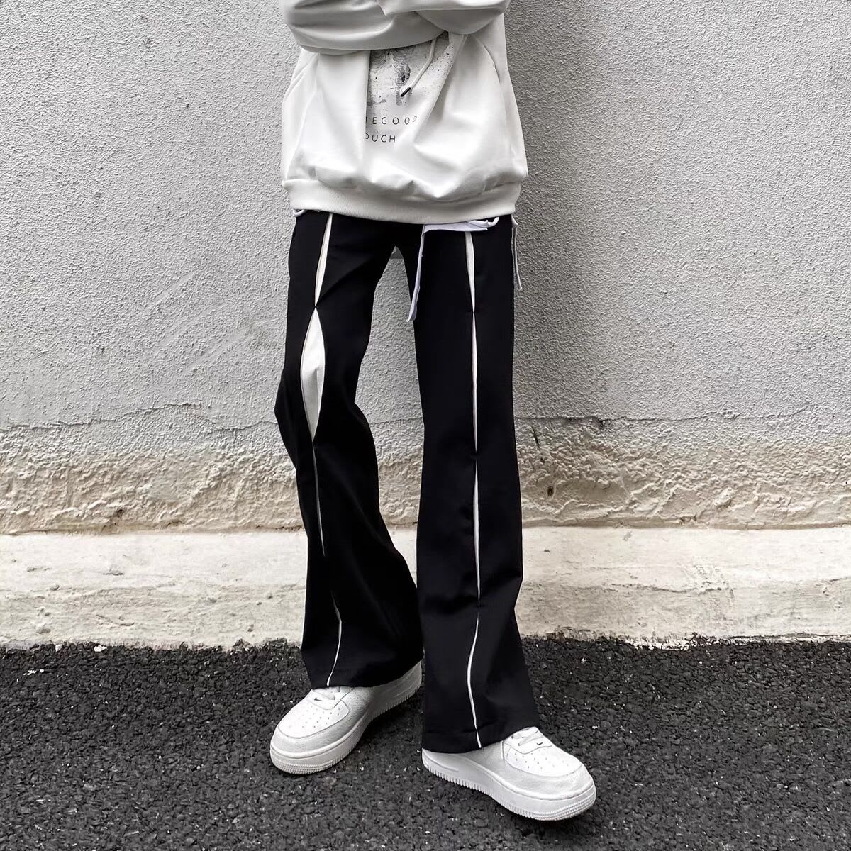 Slim Straight Loose Mop Casual Pants For Men view 3