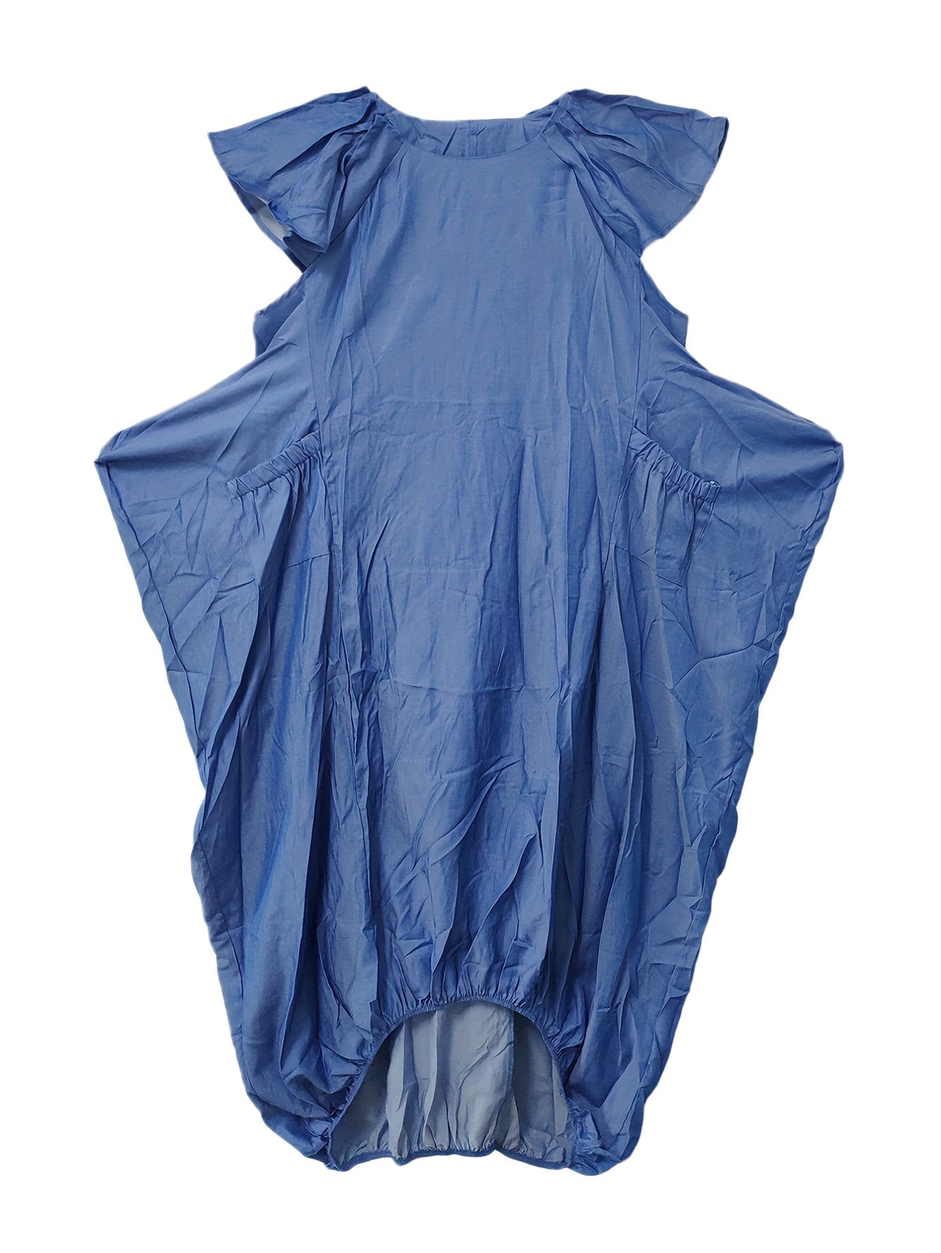 Denim Fabric Fashion Solid Color Dress view 15