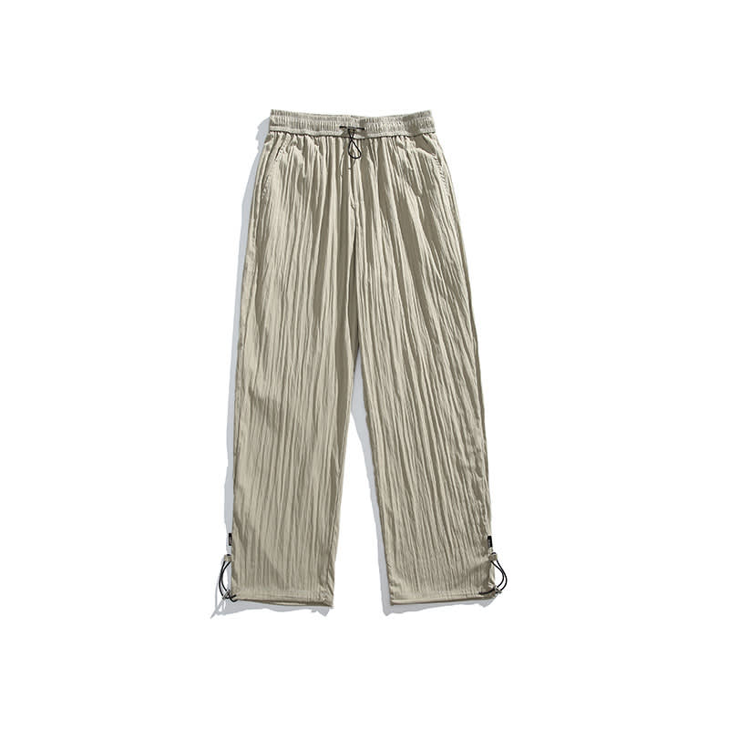 Ice Silk Lightweight Draped Casual Pants Quick-drying Thin view 6