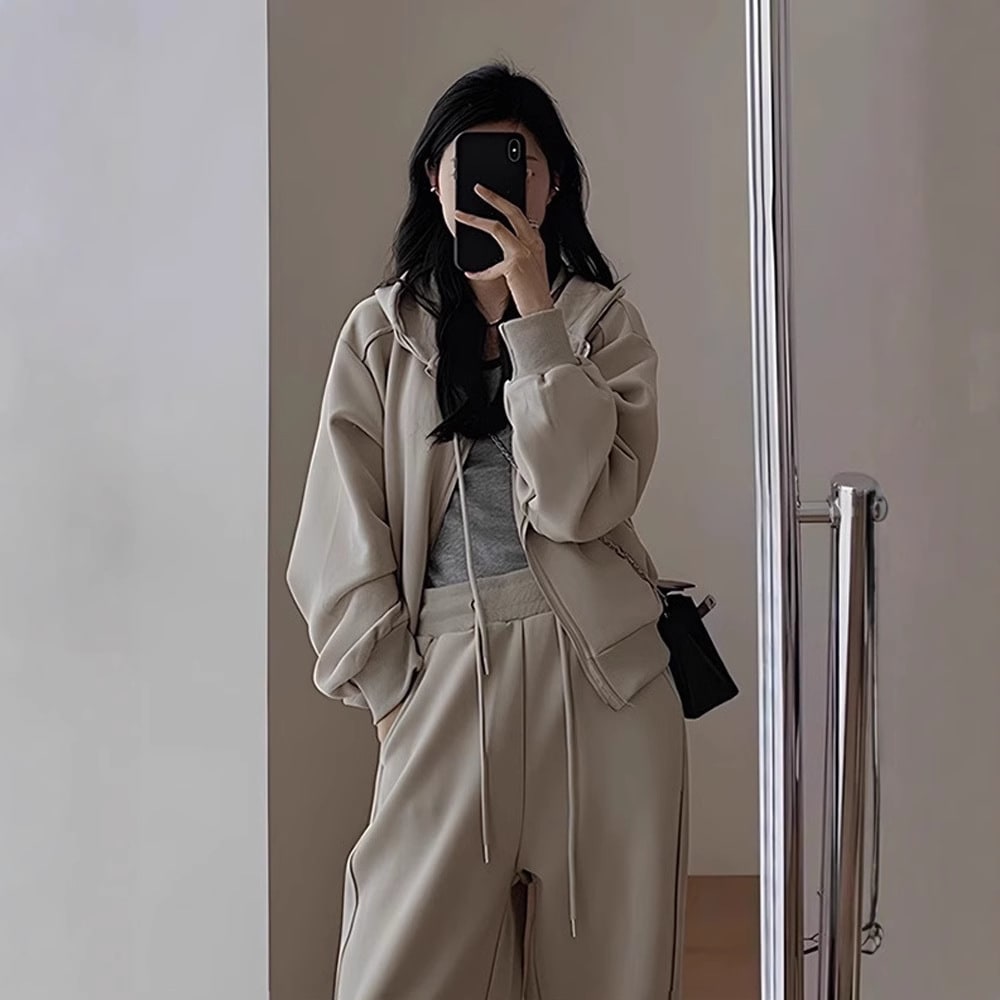 Idle Style Spring Leisure Sports Two-piece Set view 6