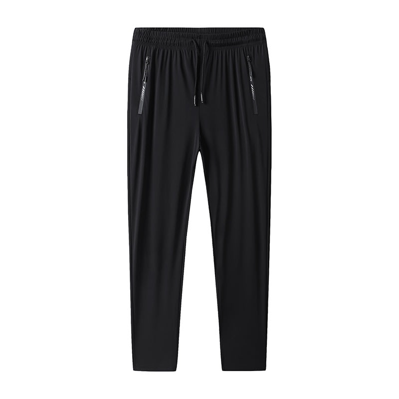 Ice Silk Leisure Trousers Men's Summer High Elasticity view 6