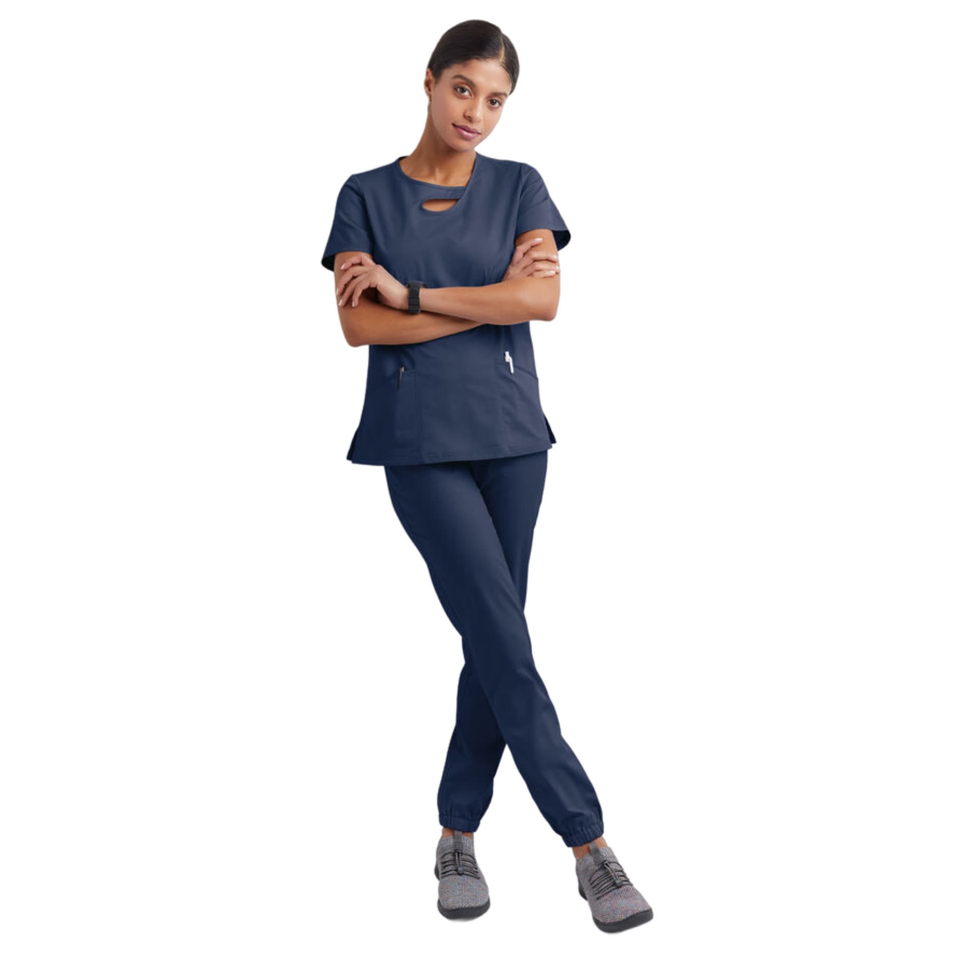 Short Sleeve Hollow Work Clothes Hospital Operating Room Hand-washing Clothes Suit view 15