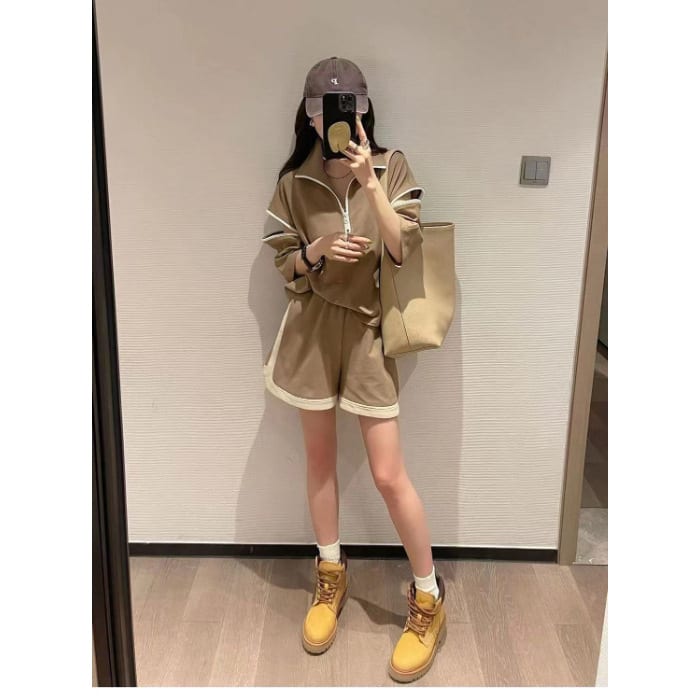 Fashion Casual Exercise Suit Design Sense Two-piece Set view 2