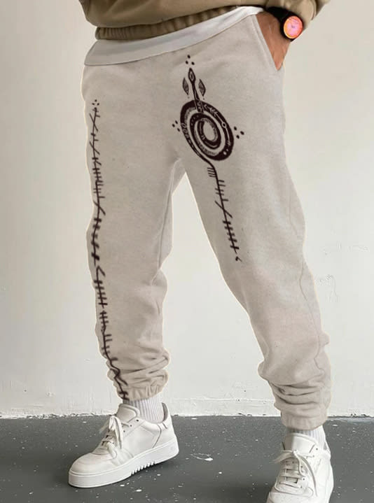 Flag Series Over Plus Plus Size Casual Pants view 14