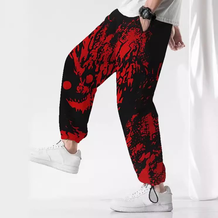 Flag Series Over Plus Plus Size Casual Pants view 8