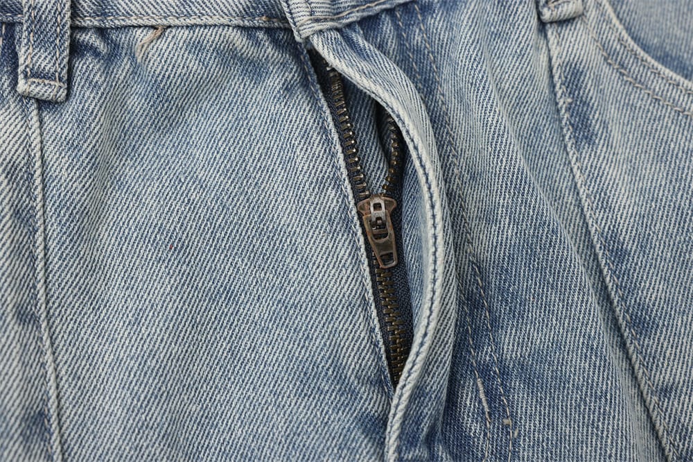 Multi-Pocket Workwear Jeans For Men And Women view 13