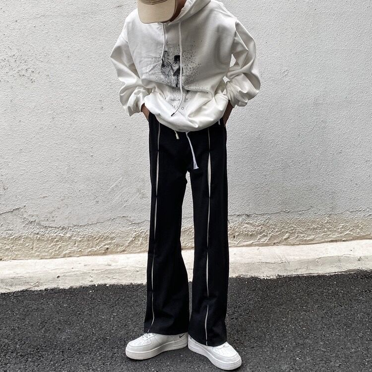 Slim Straight Loose Mop Casual Pants For Men view 4