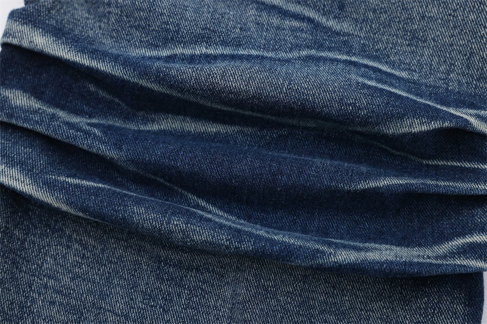 Multi-Pocket Workwear Jeans For Men And Women view 27
