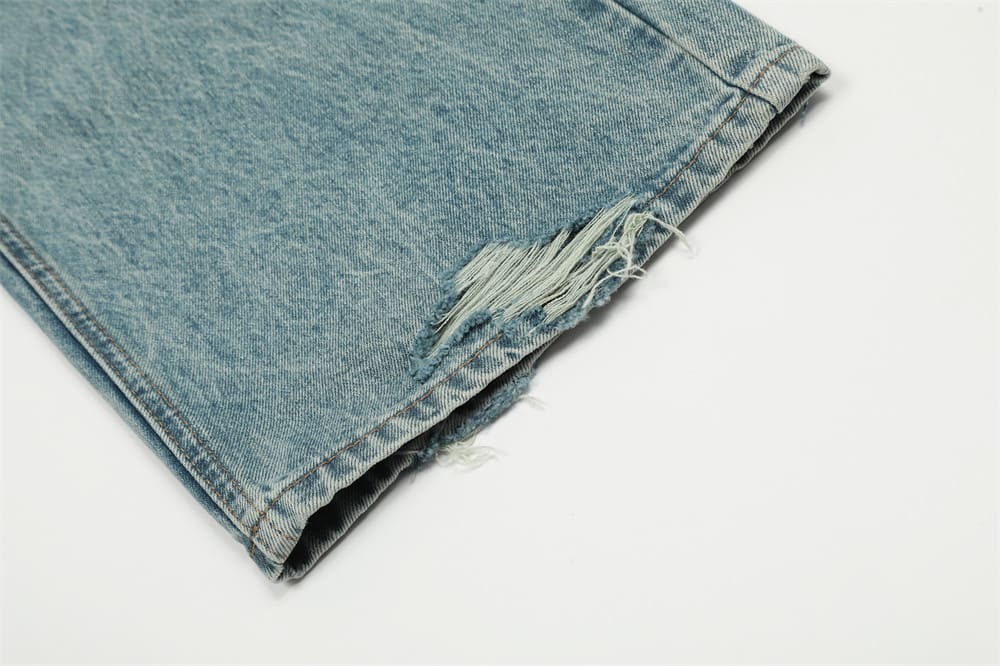 Loose Straight Trousers Retro American Men view 6