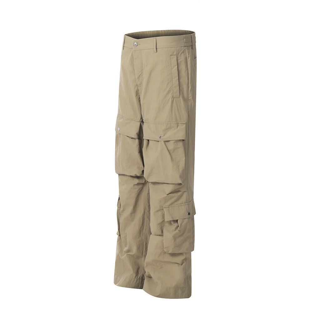 Multi-Pocket Workwear Casual Trousers For Men view 4