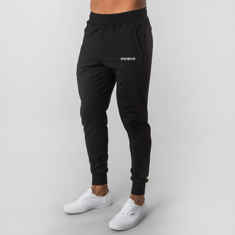 European And American Muscle Trousers Stretch Running Pants view 7