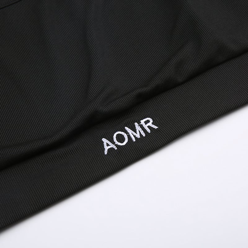 Solid Color Knitted Letter Body-hugging Suit Round Neck Long Sleeve Short Top High Waist Skinny Leggings Two-piece Set view 39