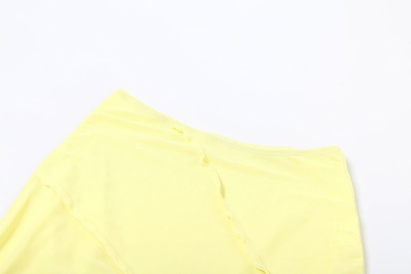 Fashion All-match Wave Slit Skirt Suit Women view 4