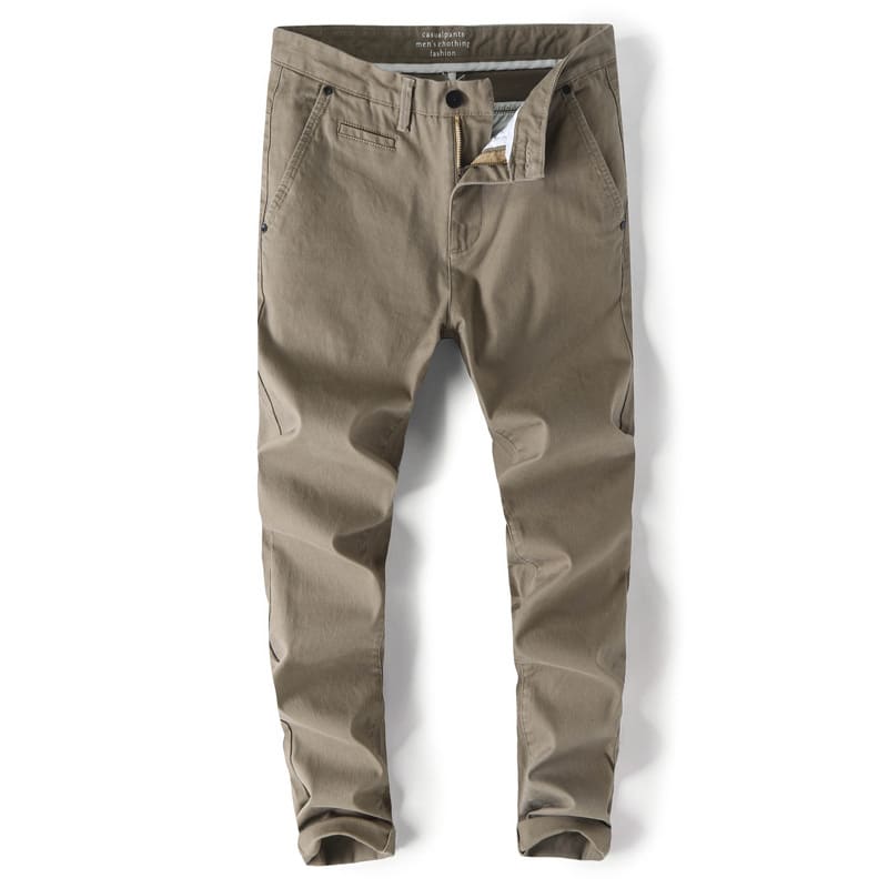 Casual Trousers Slim Fit Straight Men view 3