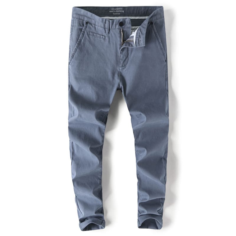 Casual Trousers Slim Fit Straight Men view 6