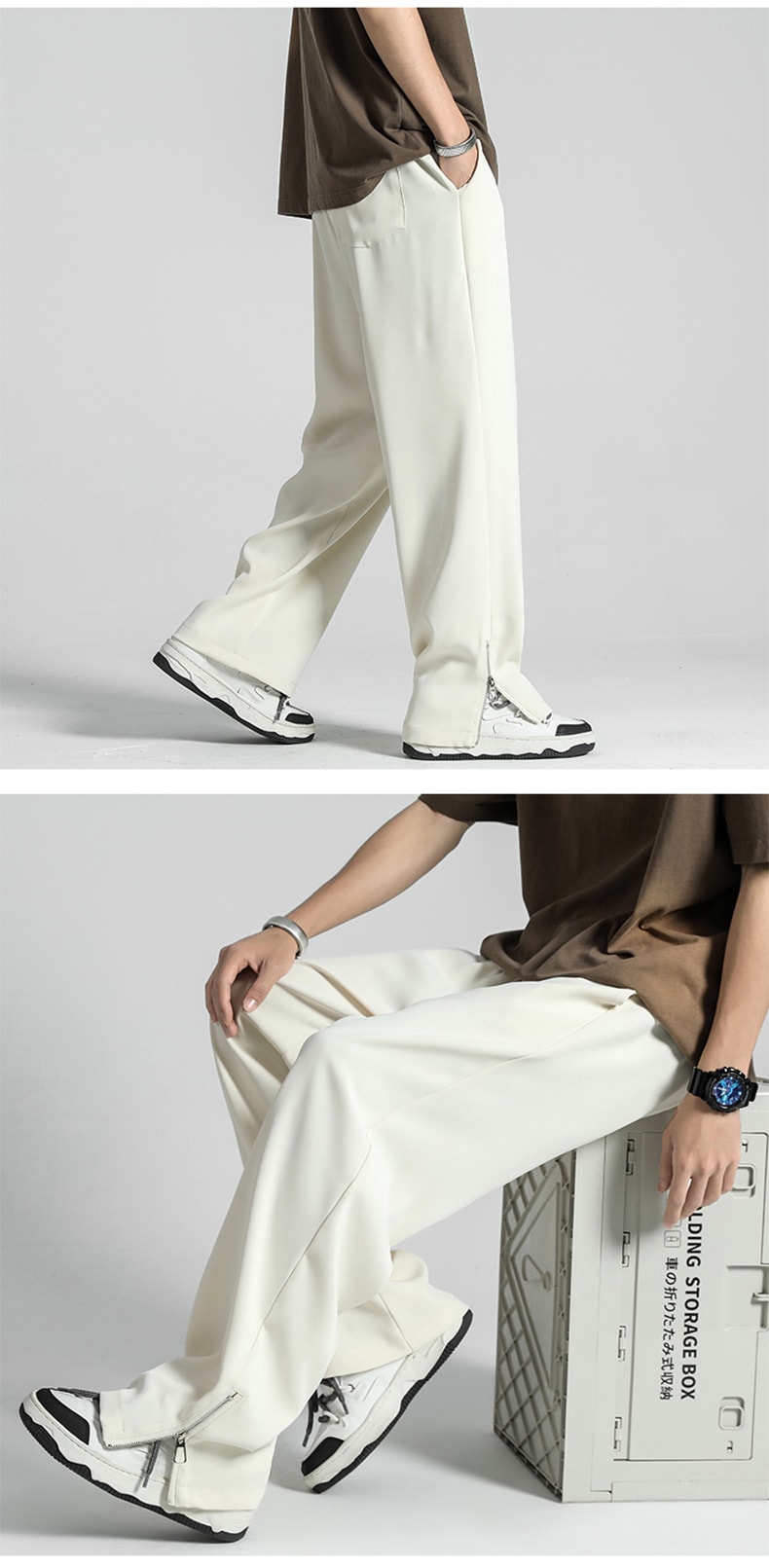 Men's Summer Thin Loose Casual Pants view 2
