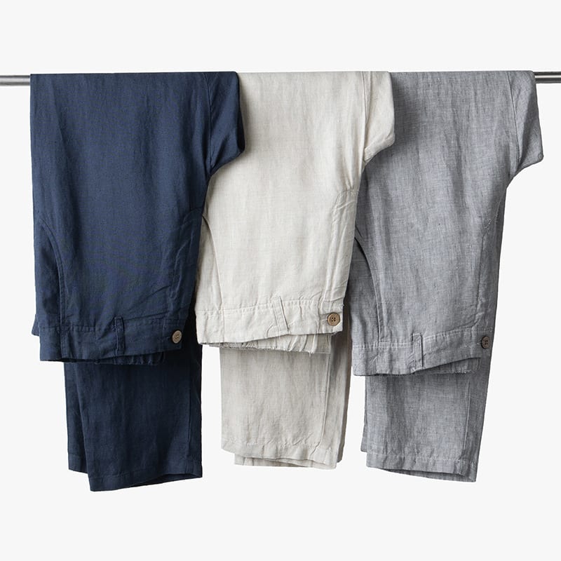 Spring And Summer Linen Men's Pants Thin Casual view 5