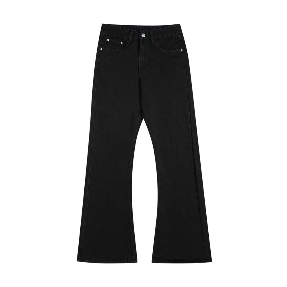 Men's Fashion Denim Horn Mop Pants view 6