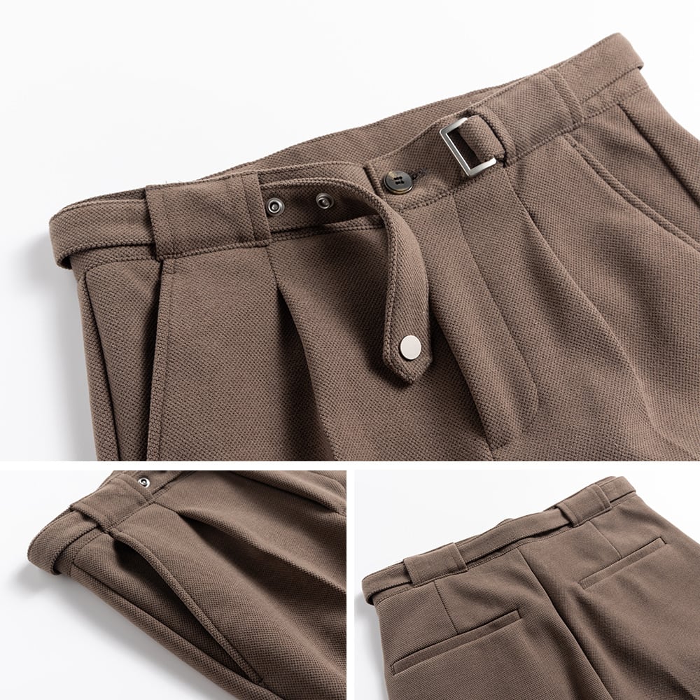 Woolen Suit Pants Korean Casual Lightly Mature Men's Clothing view 2