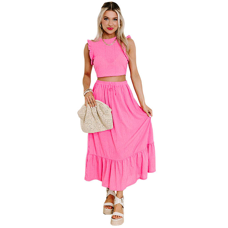 Summer New Cute Anti-aging Fashion Suit Women view 4