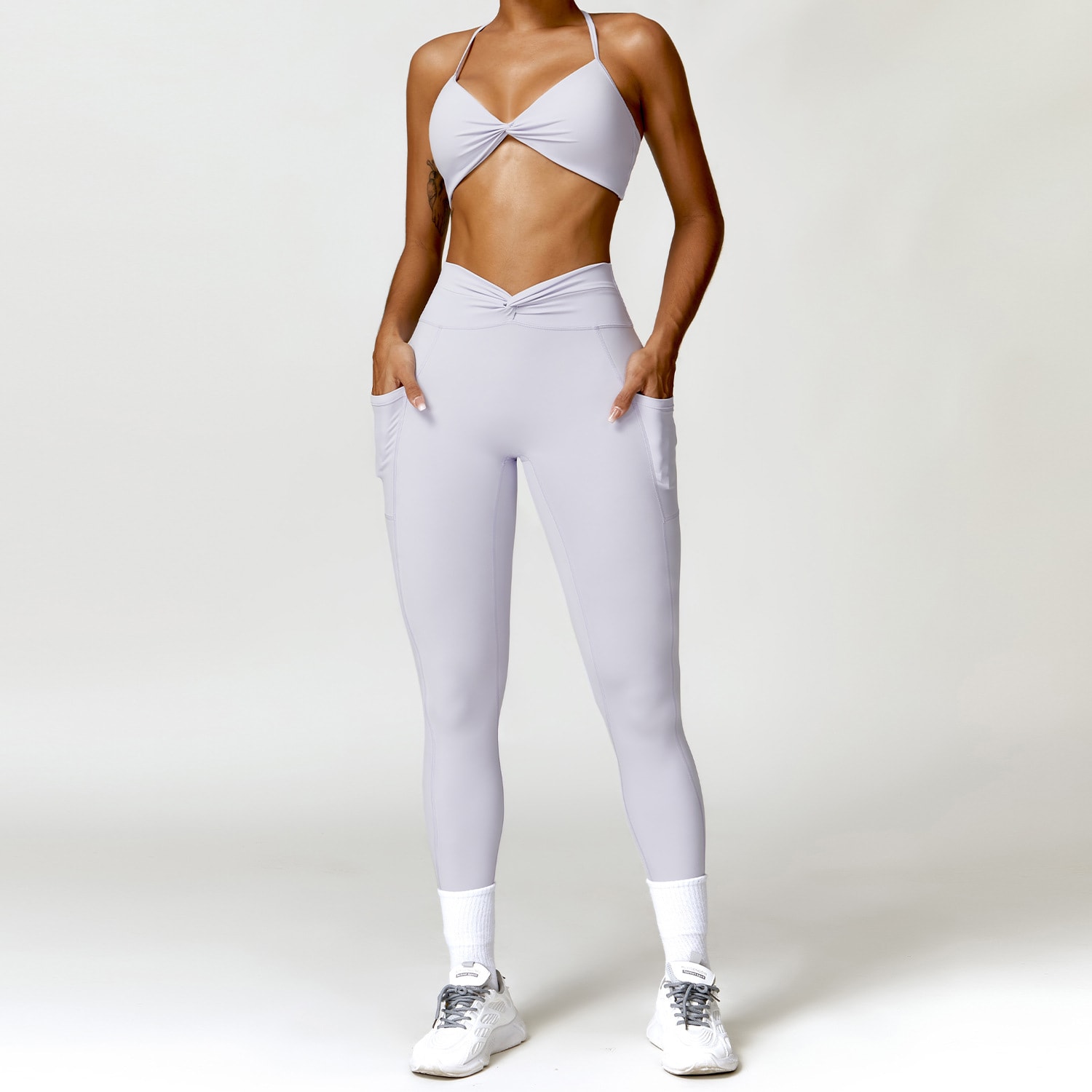 Fashion Camisole Yoga Suit Women Quick-drying Beauty Back Fitness Sports Clothes view 4