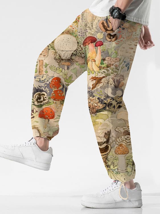 Flag Series Over Plus Plus Size Casual Pants view 13