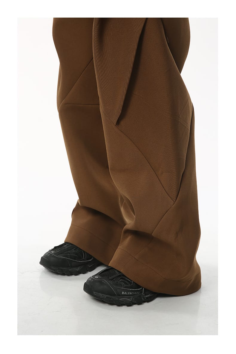 American Retro High Street Men's Wide Leg Pants view 8