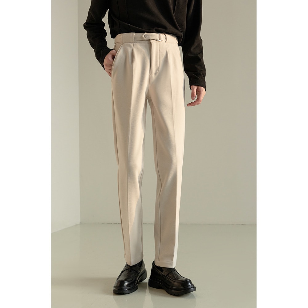 Woolen Suit Pants Korean Casual Lightly Mature Men's Clothing view 9