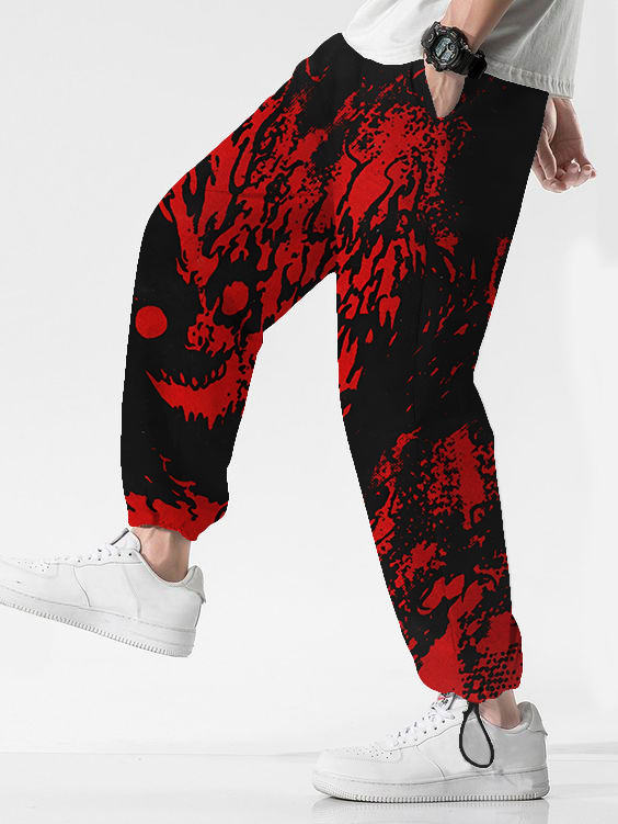 Flag Series Over Plus Plus Size Casual Pants view 6