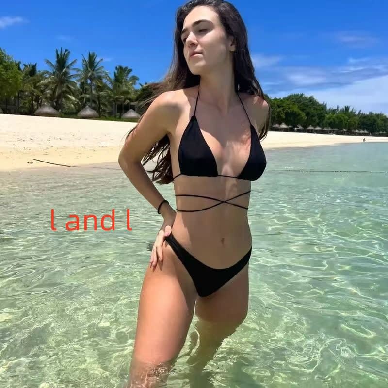 Beach Bath Breathable Banded Bikini Swimsuit view 13