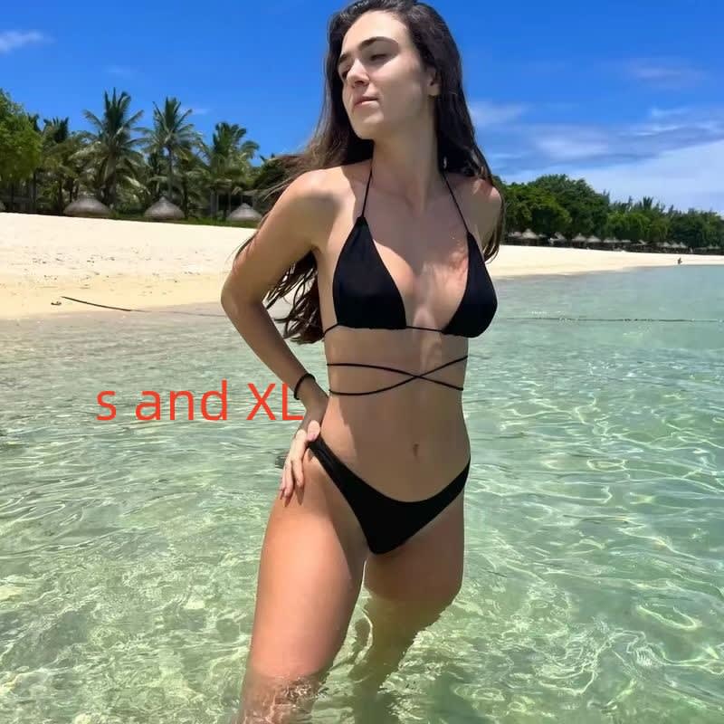 Beach Bath Breathable Banded Bikini Swimsuit view 35