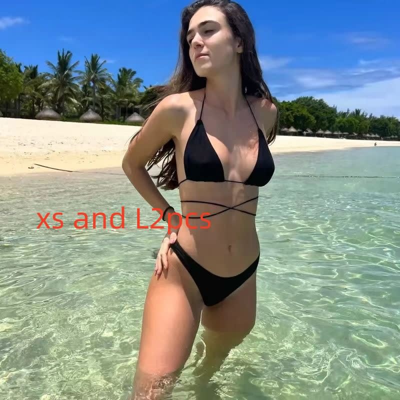 Beach Bath Breathable Banded Bikini Swimsuit view 36