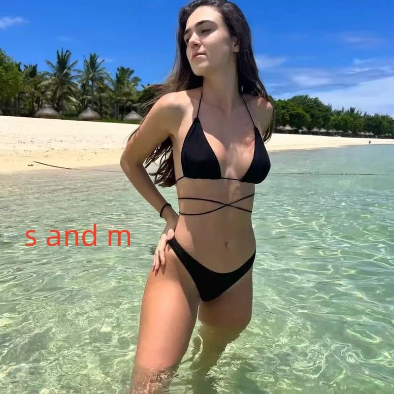 Beach Bath Breathable Banded Bikini Swimsuit view 10