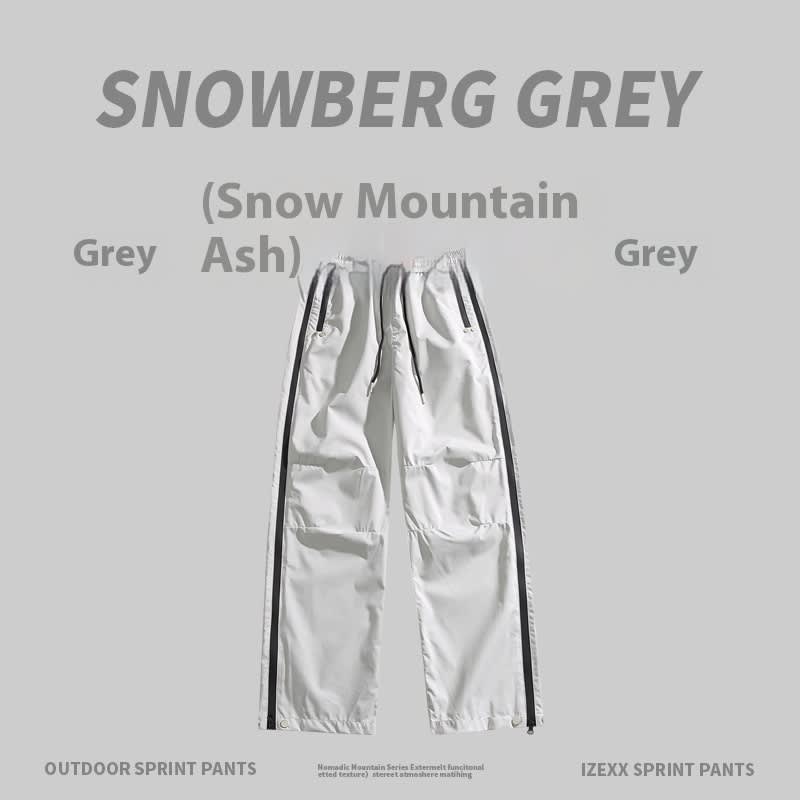 Straight Zipper Outdoor Three-proof Charge Straight Cargo Pants view 3