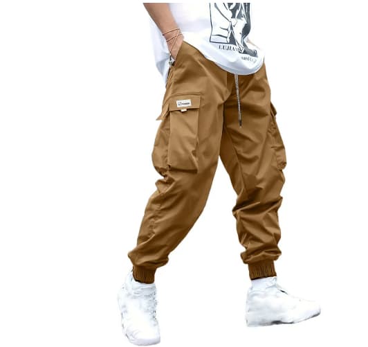 Multi-pocket Cargo Pants Men's Casual Hip-Hop Drawstring Trousers Outdoor Streetwear Sports Pant view 15