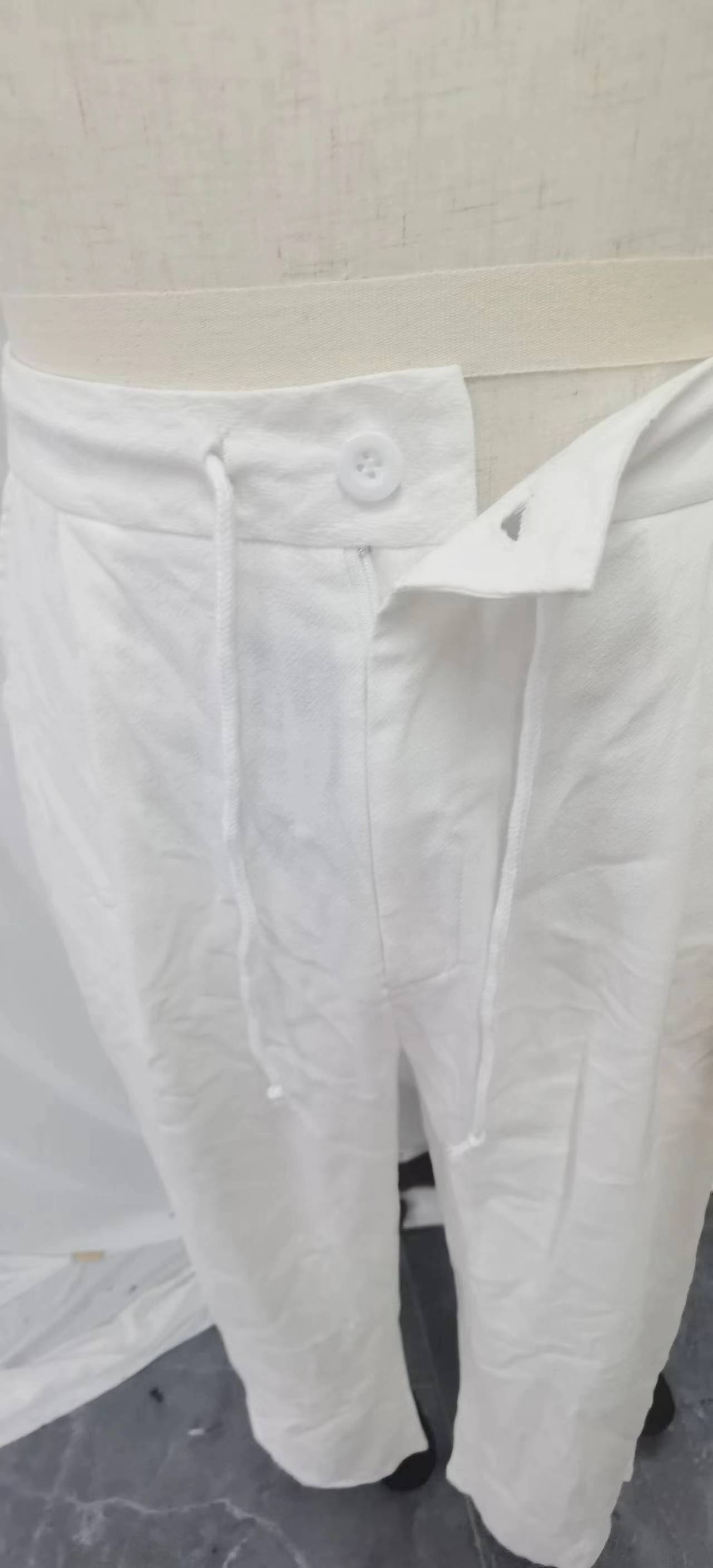 Fashion Men's Cotton And Linen Casual Trousers view 4