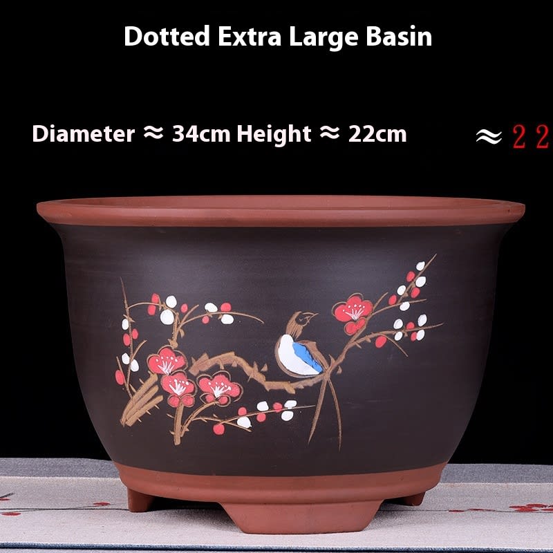Purple Sand Flower Pot Large Balcony Vegetable Planting view 63